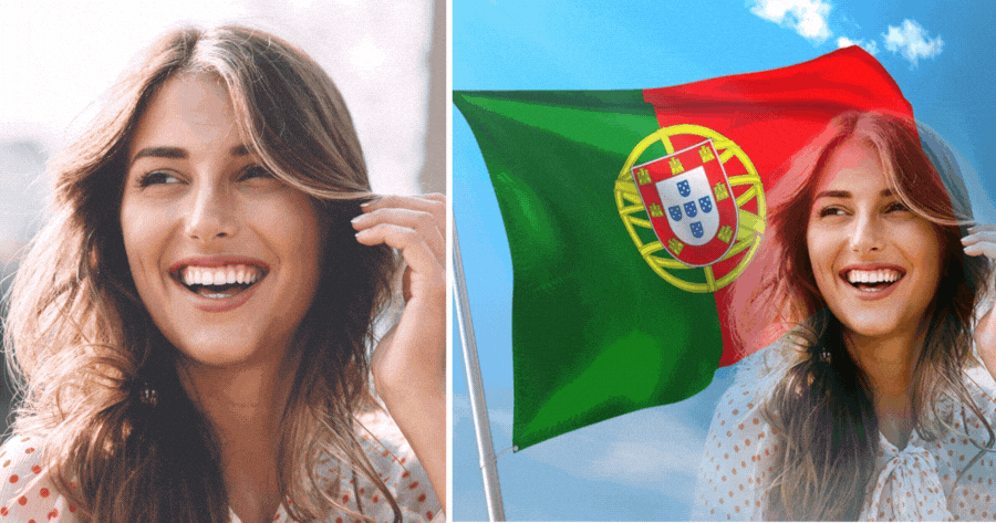 🎉 Dia da Liberdade de Portugal: Crie sua pr&oacute;pria foto tem&aacute;tica com bandeira!