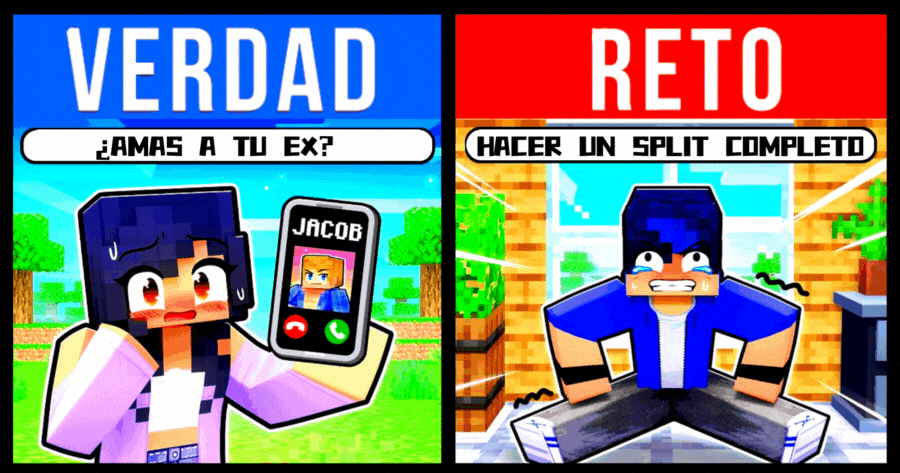 Minecraft pero VERDAD O RETO EXTREMO... &iexcl;Desaf&iacute;o Ahora!