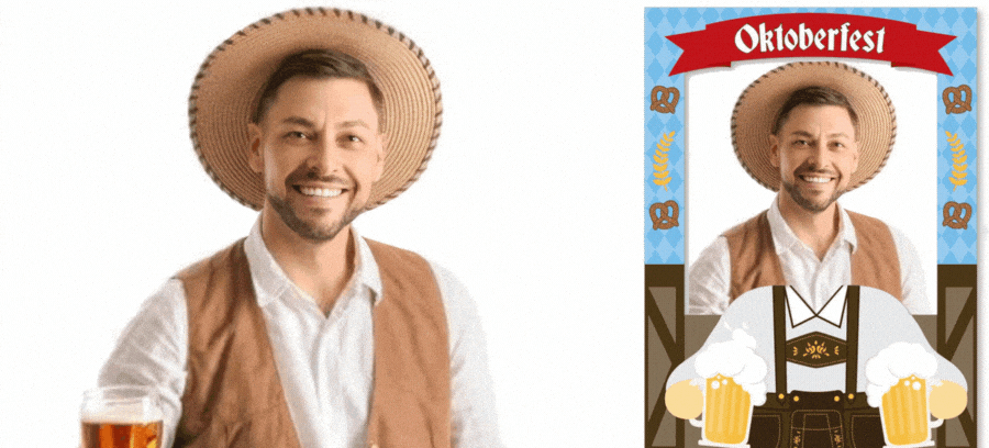 Raise A Glass To German Beer Day With A Fun And Festive Photo Frame