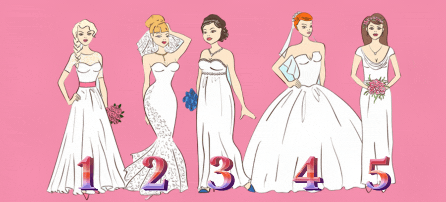 Oddly Enough, Your Wedding Dress Preferences Will Reveal What Season You'll Get Married In