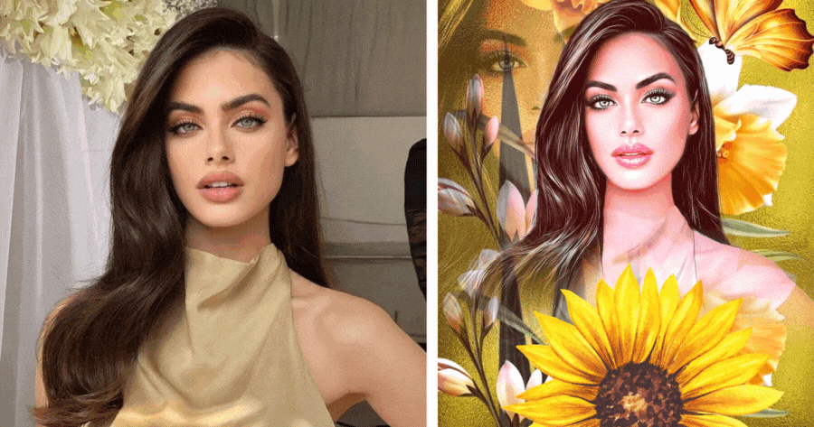 New Selfie Filter | Create Your Beautiful Sunflower Photo 🌻