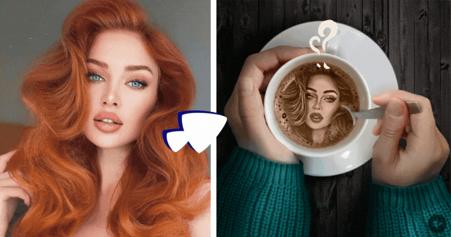 🔥 Tap To Create Your Own Coffee Art In Seconds!