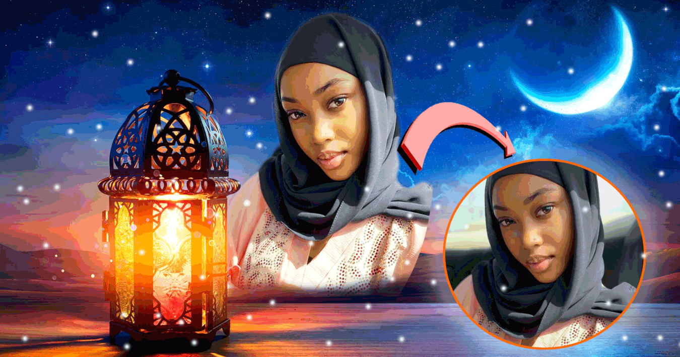 Make It For FREE-Bless Your Ramadan With This Special Photo Frame Now!👀✨