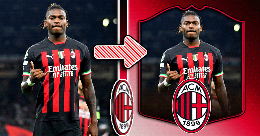 UCL Frame|Support A.C. Milan