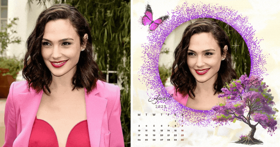 🗓️ Bonjour &agrave; avril | R&eacute;alisez votre cadre photo d'un calendrier d&egrave;s maintenant !