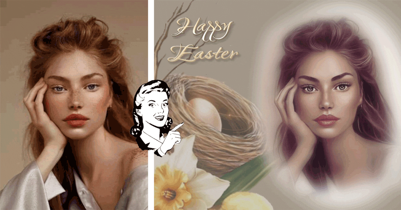 Muestra Emoci&oacute;n Por La Pascua Con Nuestro Marco De Fotos Gratis! Disfruta Esta Divertida Festividad 🐣