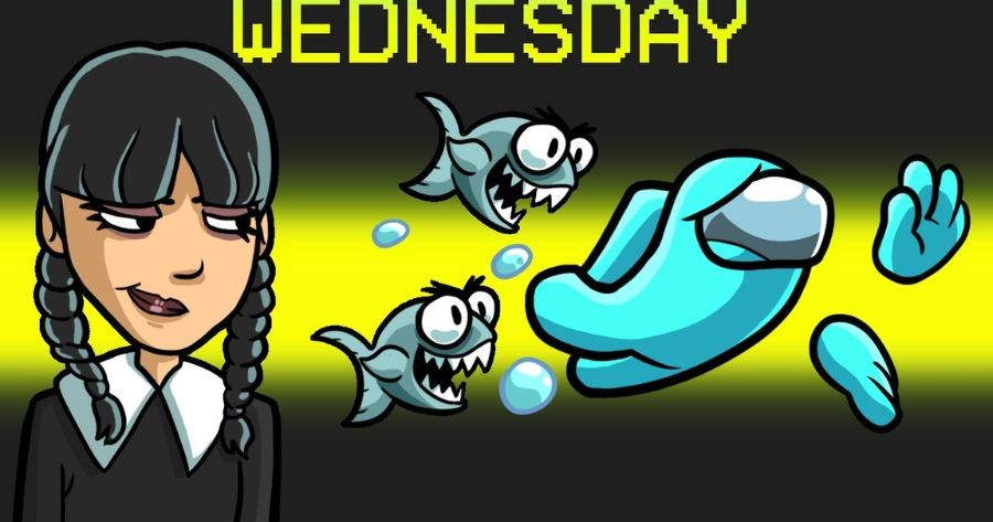 &iexcl;Descubramos Qui&eacute;n Eres En Among Us-Wednesday Mod!