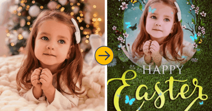 Easter Joy: Frame Your Photos With Love And Cheer