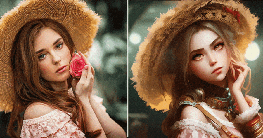 Based On Your Photo, AI Will Generate An Artistic Photo For You