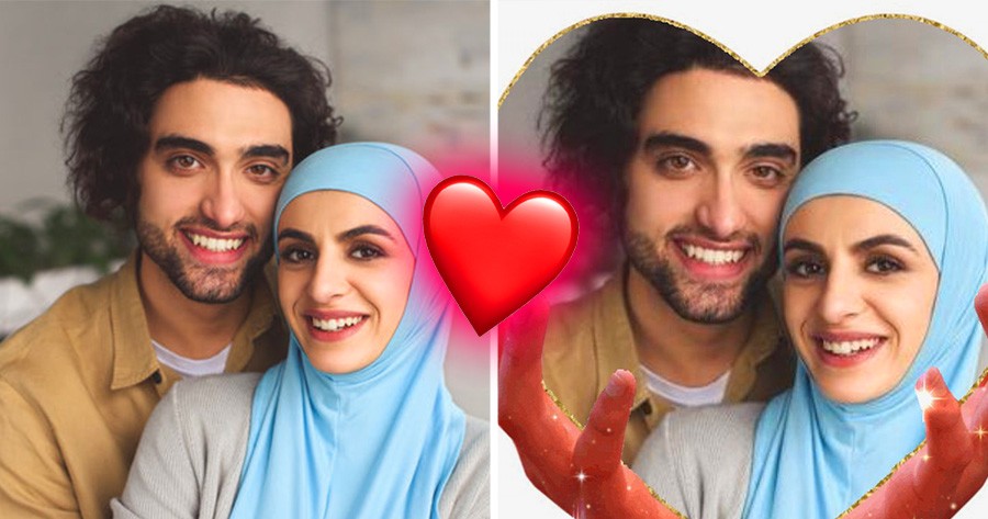 أضيفوا صورتكم إلى هذا القلب المشرق