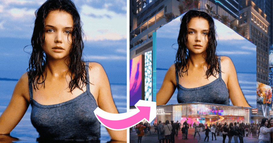 🏢 Ajoutez votre superbe photo sur un panneau publicitaire de Times Square !