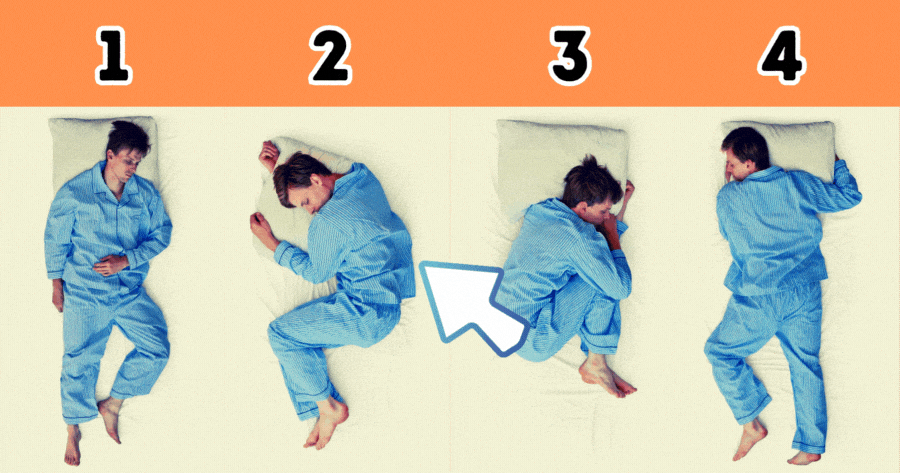What Does Your Sleeping Position Reveals About You?