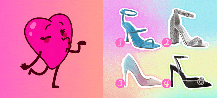 Choisissez vos chaussures pr&eacute;f&eacute;r&eacute;es pour r&eacute;v&eacute;ler qui est secr&egrave;tement en crush sur vous !