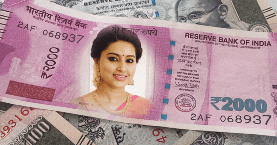 💰 Trending Photo Frame: Customize Your Indian Currency Photo