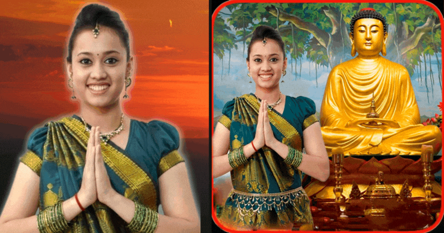 🕉️ Mừng lễ Phật đản với Khung ảnh trực tuyến miễn ph&iacute;!