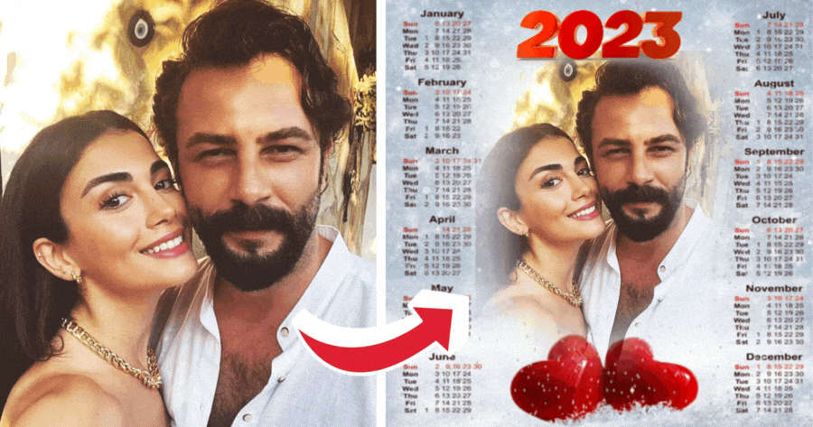 📆 Şanslı Takvim 2023'e &Uuml;cretsiz Fotoğrafınızı Ekleyin!
