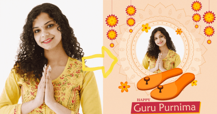 Khung ảnh mừng  lễ Guru Purina đ&agrave;nh cho c&aacute;c Guru