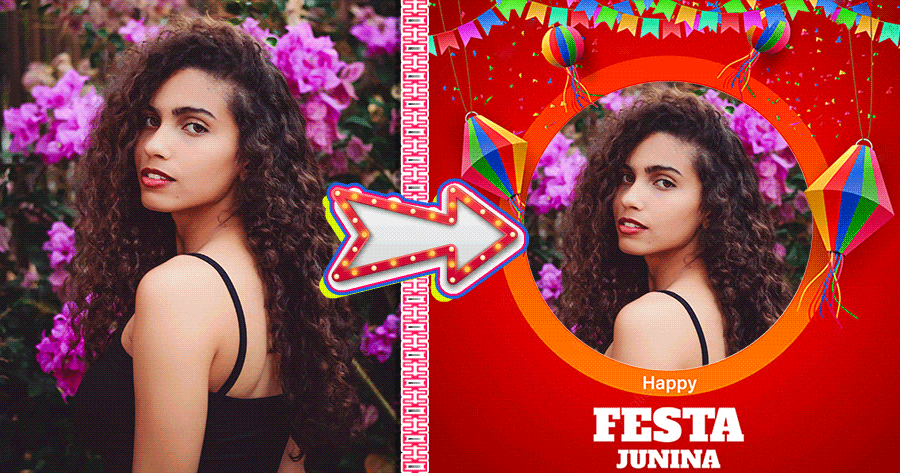Happy Festa Junina | Celebrate With This Festival Photo Frame! 🎊