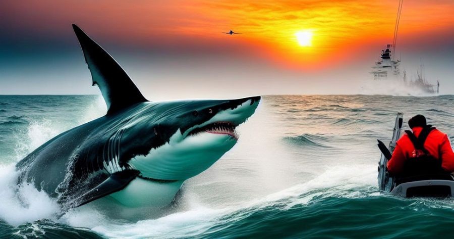 How Would You Handle A Face-to-Face Encounter With A Great White Shark?