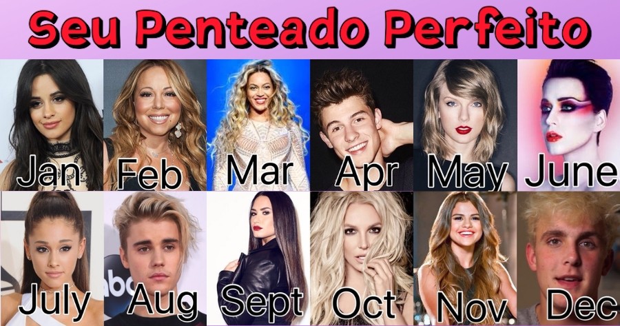Qual corte de cabelo combina com o m&ecirc;s do seu nascimento?