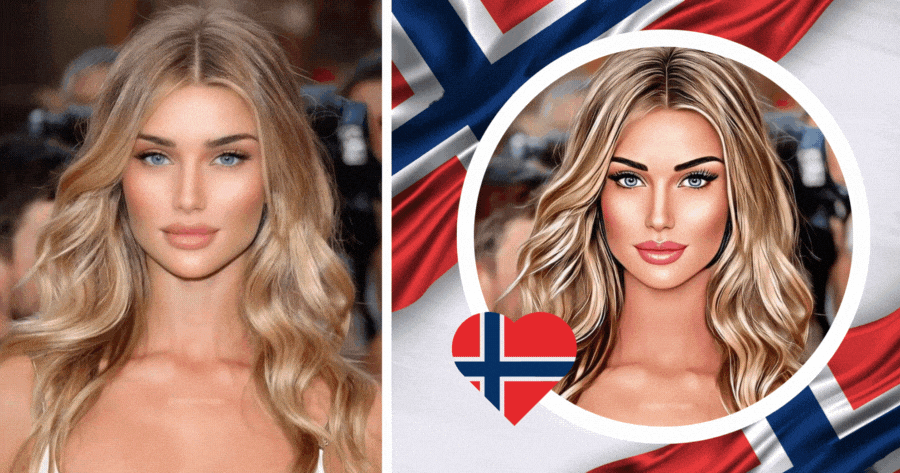Norway Flag For Constitution Day Frame! Click Here