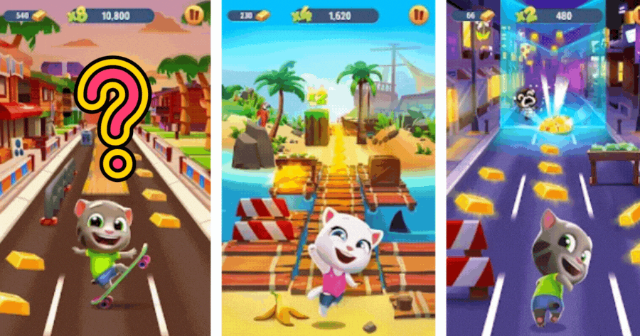 Hangi Talking Tom Gold Run Derisiniz?