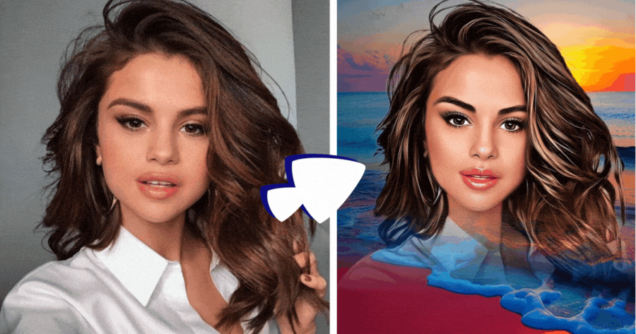 Make Your Pretty Photo In The Beach 🌊 Tap Here!
