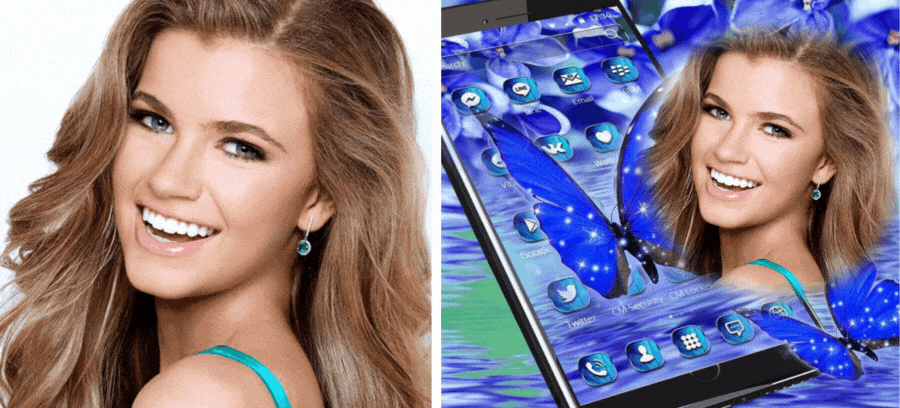 Experience The Magic: The Butterfly Photo Frame Phone Unveiled