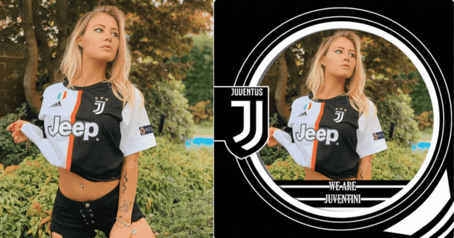Bianconeri Liebe: Rahme deine Leidenschaft f&uuml;r Juventus F.C. ein