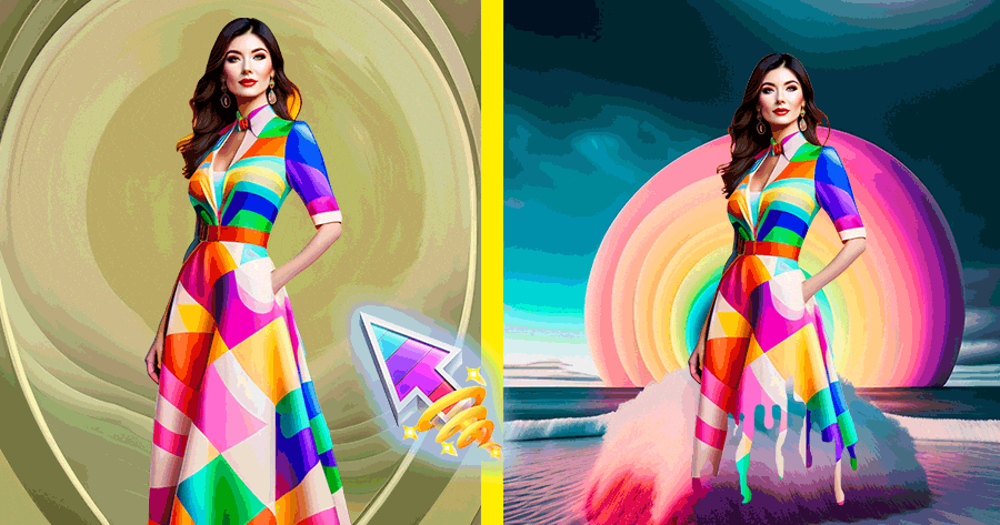 Unleash Your Inner Rainbow: Design An Eye-Catching Profile Pic 🌈