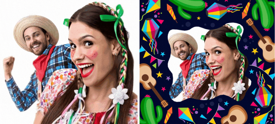 Comemore com Estilo: A Moldura Perfeita para suas Festividades de Festa Junina