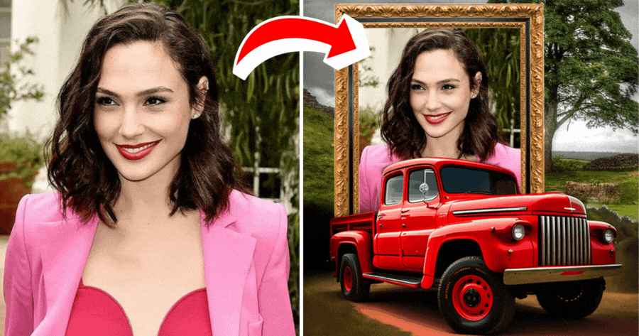 🚚 Ambiance Road Trip | Montrez votre c&ocirc;t&eacute; libre gr&acirc;ce &agrave; un cadre photo avec un camion !