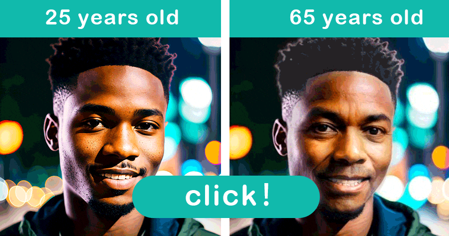 Photo Magic: Jetez un coup d'&oelig;il dans le futur et voyez comment vous vieillissez