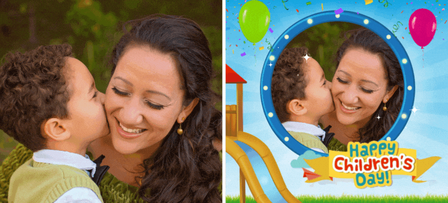 Happy Children&rsquo;s Day | Add A Beautiful Picture With Your Kids For This Holiday