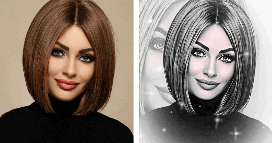 Transformez vos photos en dessins au crayon ✏️ Amusez-vous!