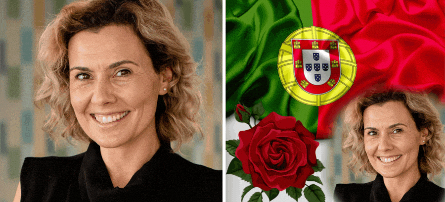 Honre o Dia de Portugal com este elegante quadro de fotos