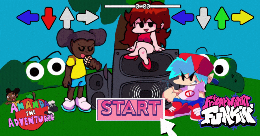 Amanda The Adventurer X FNF | Let's See Which Character Defines Your Personality