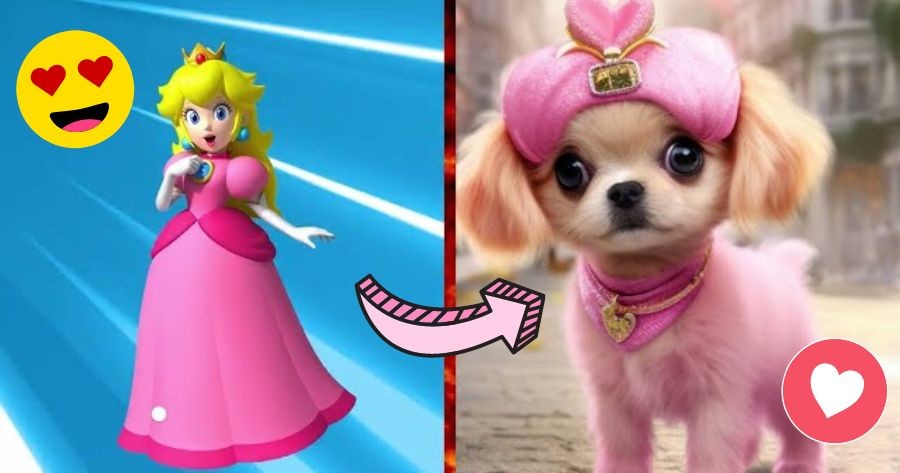 Let&rsquo;s See Which Super Mario Bros Character You'd Be If They Were Puppies!