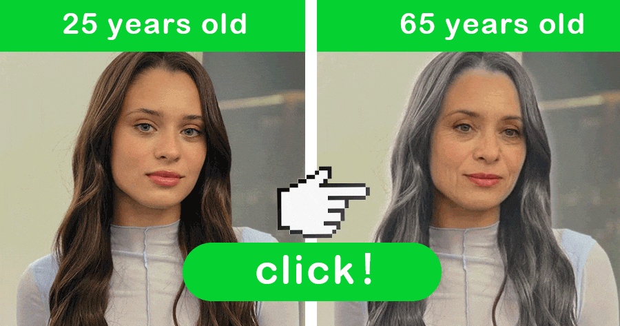 Uma Vis&atilde;o do Futuro: Como Voc&ecirc; Vai Parecer aos 65 Anos? Fa&ccedil;a upload e divirta-se 🌟😊