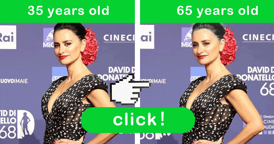 O Jogo do Envelhecimento: Envie sua foto para revelar como voc&ecirc; ser&aacute; aos 65 anos! Divirta-se 📸😃