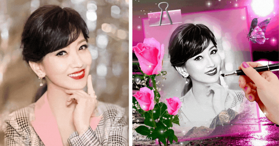 把您的肖像變成真實手繪天空畫作！