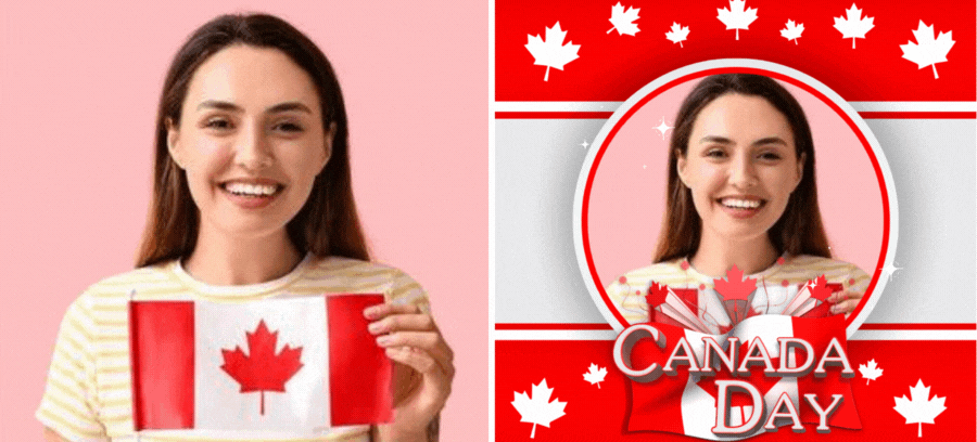 Happy Canada Day! Embrace Your Country With This Photo Frame