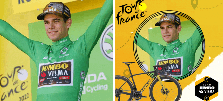 Support Team Jumbo-Visma At Tour De France 2023!