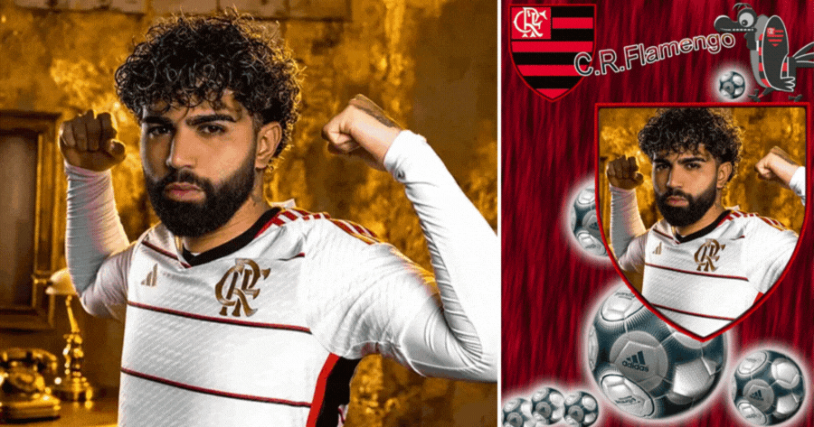 Meng&atilde;o para siempre: enmarca tu apoyo al CR Flamengo