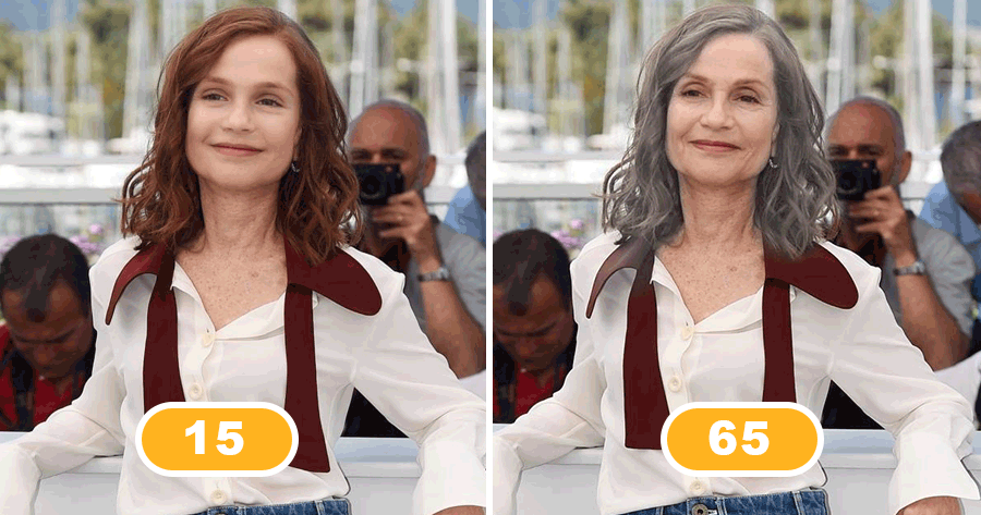 Changeur d'&acirc;ge: d&eacute;couvrez votre apparence &agrave; 65 ans et profitez de l'&eacute;tonnement! 🌠😮