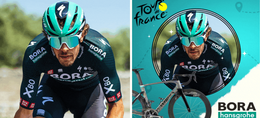 Support Team Bora-Hansgrohe At Tour De France 2023!