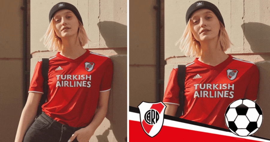 Crie a sua moldura de apoio ao Club Atl&eacute;tico River Plate