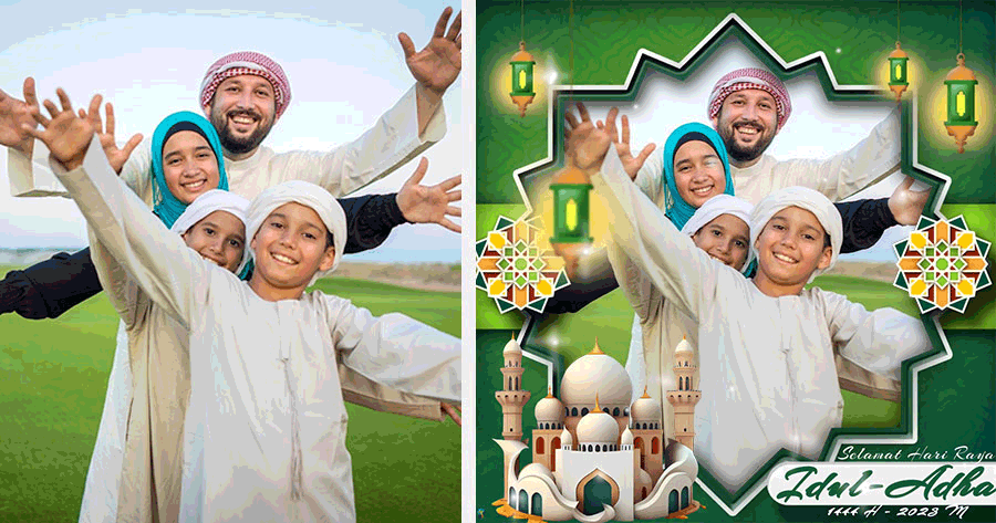 Frame Fiesta! Get Festive Frames For Your Eid Al-Adha Pics! 🎉