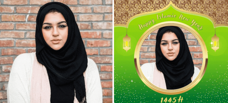 Semoga Semua Orang Sebuah Tahun Baru Islam Yang Bahagia Dengan Fotomu!