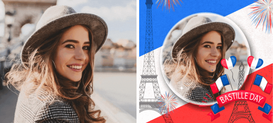 Vive la France! Cr&eacute;ez votre Avatar du jour de la Bastille 🇫🇷